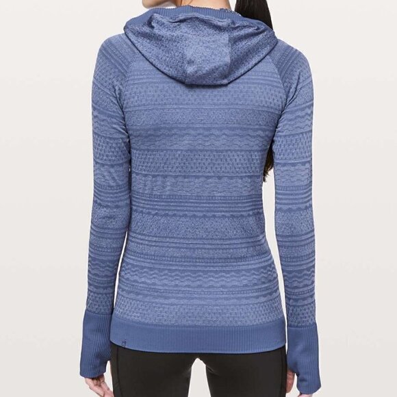 Lululemon Blue Rest Less Hoodie Size S - Picture 1 of 6